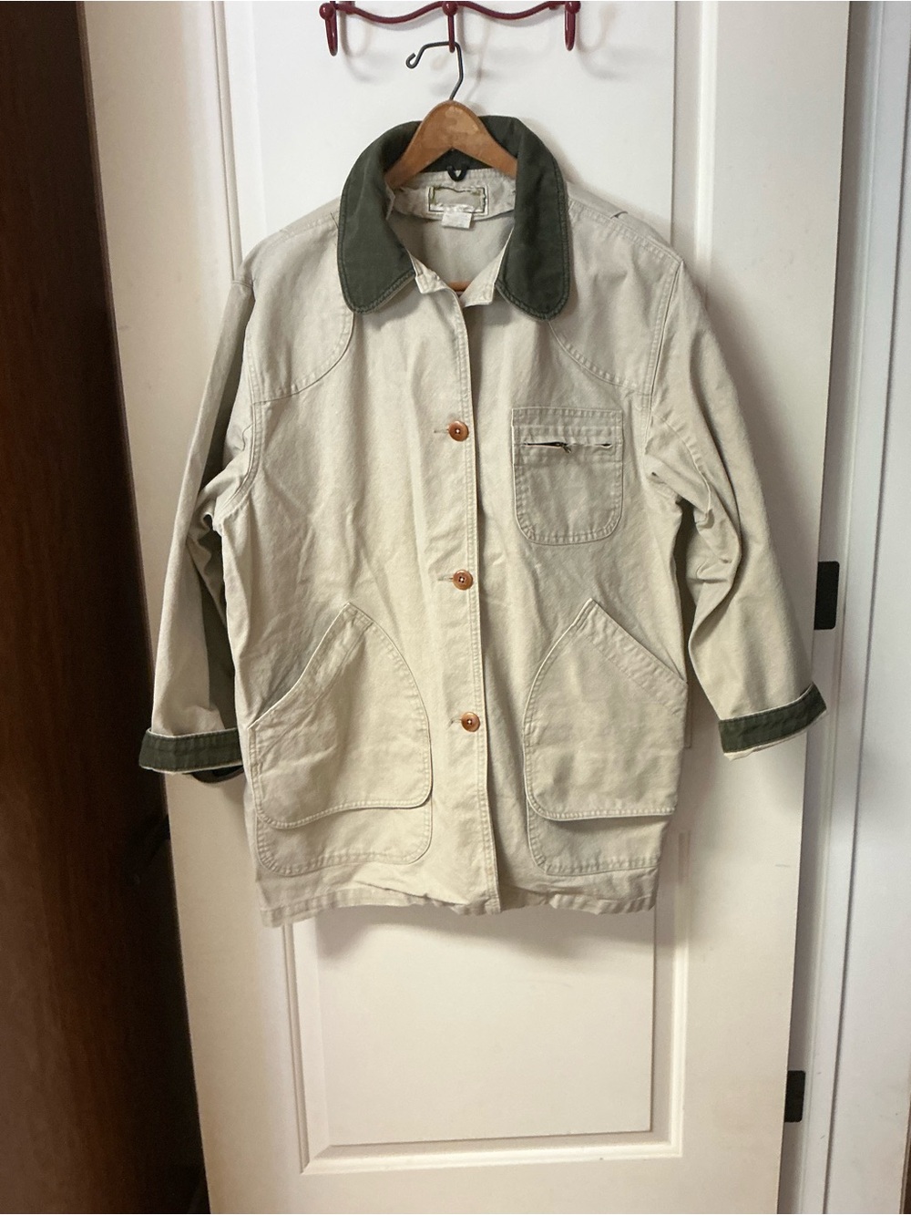 Vintage L.L. Bean Field/Barn Jacket w/ Removable Wool Lining Size XL